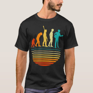 Retro Gitarre Spieler Design Gitarrist I Vintage E T-Shirt
