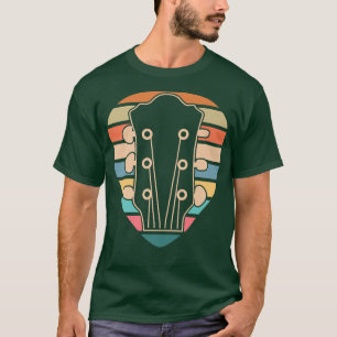Retro Gitarre Vintage Gitarrist Akustische Gitarre T-Shirt