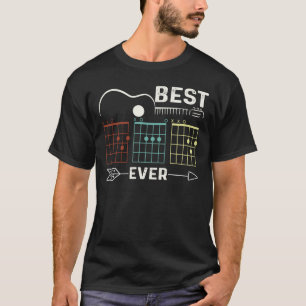 Retro Gitarren-Rock-Musik-Shirt für Gitarrenliebha T-Shirt
