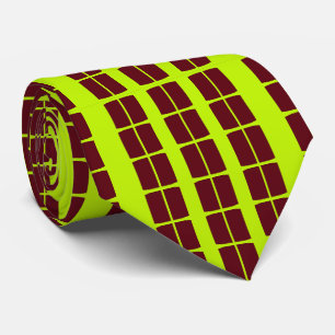Retro-Gitter-Schlips Krawatte