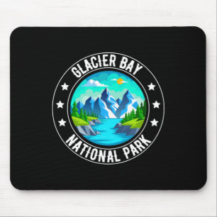 Retro Glacier-Bay-Nationalpark Wandern Camping Out Mousepad