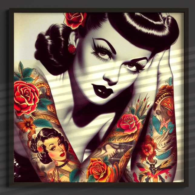 Retro-Glam-Button Poster (Von Creator hochgeladen)