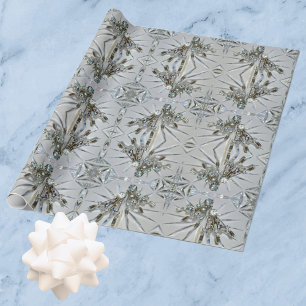 Retro Glam Vintag Rhinestones Elegante Geschenkpapier