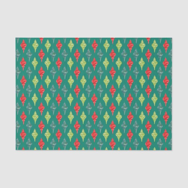 Retro-Glas-Zierpapier Seidenpapier (Vorderseite)