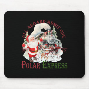 Retro Glaube Bahn Nordpol Polar Express Alles A Mousepad