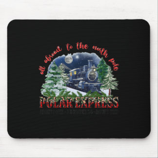 Retro Glaube Bahn Nordpol Polar Express Alles A Mousepad