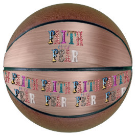 Retro Glaube über Angst Basketball