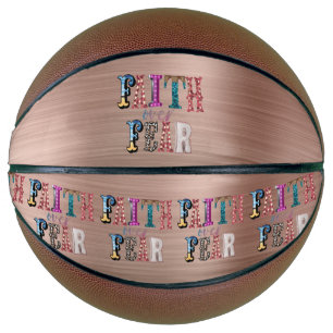 Retro Glaube über Angst Basketball