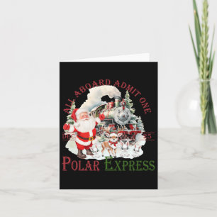 Retro Glaubenszug Nordpol Polar Express Alle A Karte