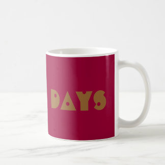 RETRO GLÜCKLICHE TAGESTasse Tasse