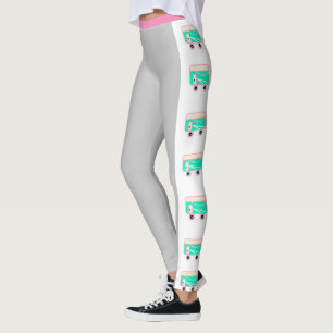 Retro glücklicher Mensch Leggings