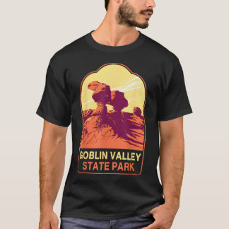 Retro Goblin Valley State Park Wandern Camping T-Shirt