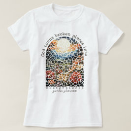 Retro God verwandelt gebrochene Stücke in Meisterw T-Shirt
