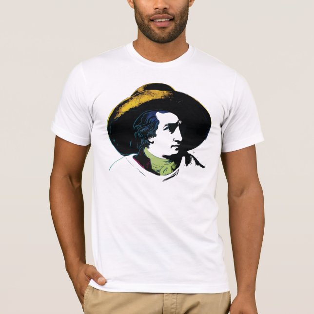 Retro Goethe T-Shirt (Vorderseite)
