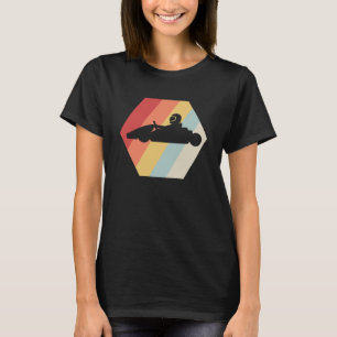 Retro-Gokart-Rennen Vintage-Gokart-Rennfahrer GoKa T-Shirt