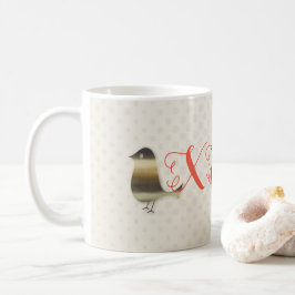 Retro Gold Holiday Vibe Kaffeetasse