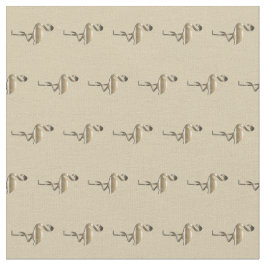 Retro Gold Holiday Vibe Stoff