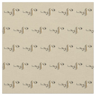 Retro Gold Holiday Vibe Stoff