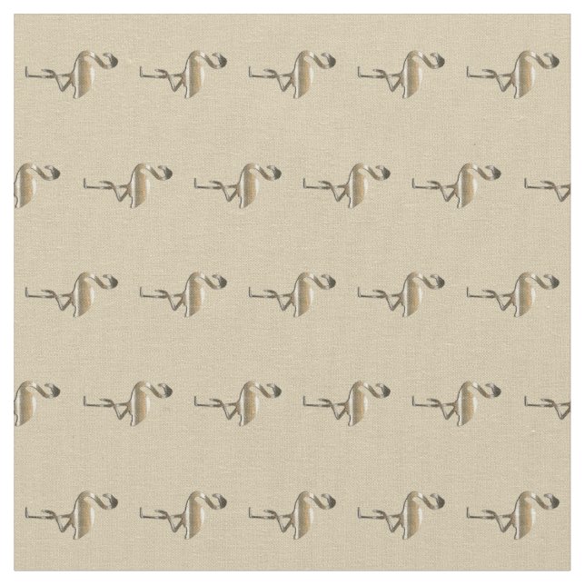 Retro Gold Holiday Vibe Stoff (Nahaufnahme)