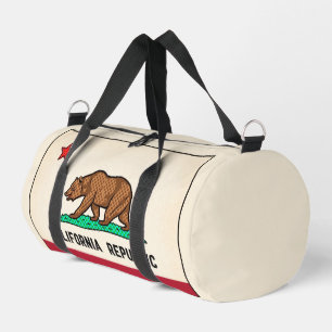 Retro Golden State Bär Kalifornien Republik Duffle Bag