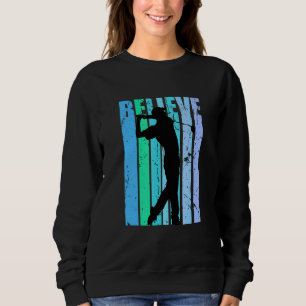 Retro Golf Golfing Vintag Mens Kids B Sweatshirt