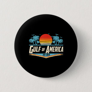 Retro Golf of US America Est 2025 American Gulf U Button