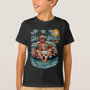 Retro Golf of US America Est 2025 American Gulf U T-Shirt