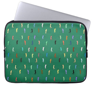 Retro Golf Pattern Laptopschutzhülle