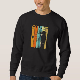 Retro Golf Vintag Golfer Sweatshirt