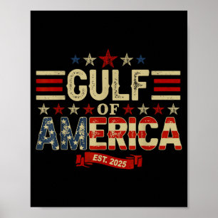 Retro Golf von Amerika Est 2025 Vintage USA T-Shir Poster