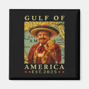 Retro Golf von Amerika Mexiko Funny Trump Mexiko Magnet