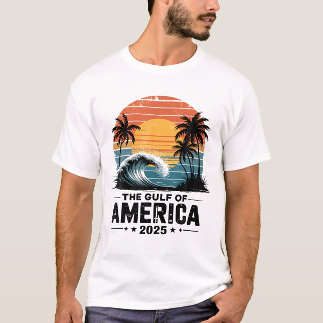 Retro-Golf von Amerika nach dem Shirt von 2025 (Vorderseite)