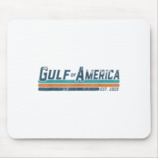 Retro Golf von Amerika Osten 2025 Golf von Mexiko Mousepad