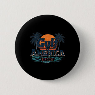 Retro Golf Von Uns Amerika 2025 Amerikanische Flag Button