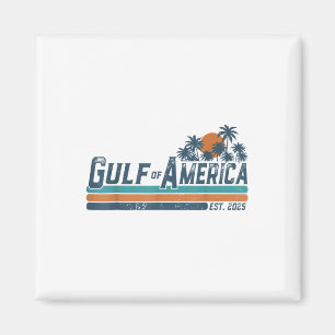 Retro Golf Von USA Amerika Est 2025 Golf Von Mexik Magnet