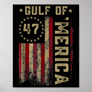 Retro Golf Von USA Merica Est 2025 Amerikanische F Poster
