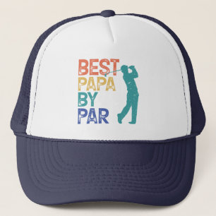 Retro Golfer - Beste Papa Par Truckerkappe