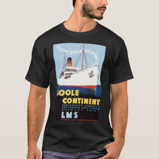 Retro Goole auf den Kontinent T-Shirt