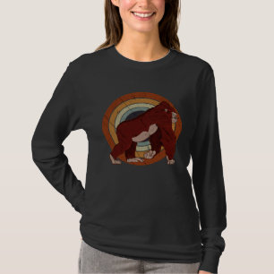 Retro Gorilla Vintage 80er 90er Sonnenuntergang Tr T-Shirt