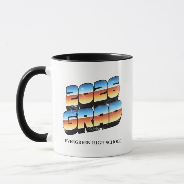 Retro Grad 2026 Tasse (Links)