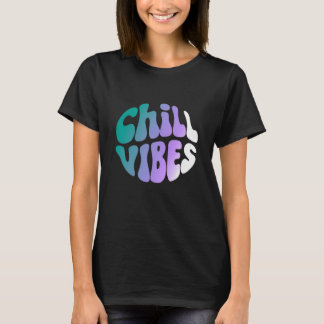 Retro-Gradient-Typografie für entspannte Vibes T-Shirt
