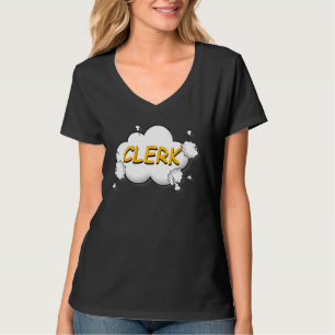 Retro-Grafik Bankangestellter Buchhalter Bankmitar T-Shirt