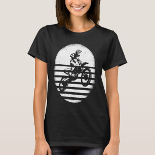 Retro-Grafik-Dirt-Biker-Motorrad-Enduro-Motocross T-Shirt