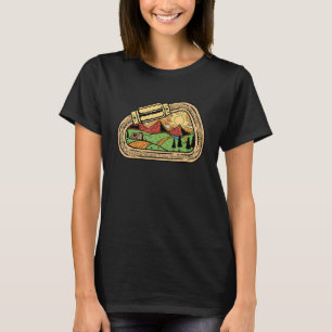 Retro Grafik Klettern Bouldern Felsenkletterer Mou T-Shirt