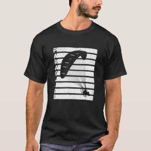 Retro-Grafik-Paragliding-Paragleiter-Fallschirm-Hi T-Shirt