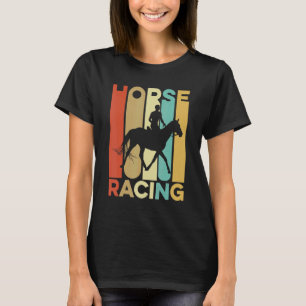 Retro-Grafik Pferdeliebhaber Reitsport Reiter Pfer T-Shirt