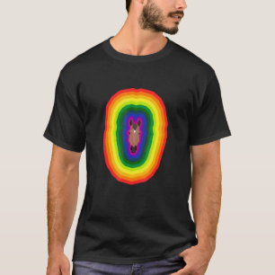 Retro Grafik Pferdeliebhaber Reitsport Reiter Pfer T-Shirt