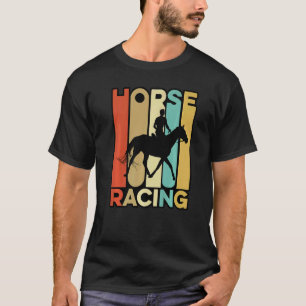 Retro-Grafik Pferdeliebhaber Reitsport Reiter Pfer T-Shirt