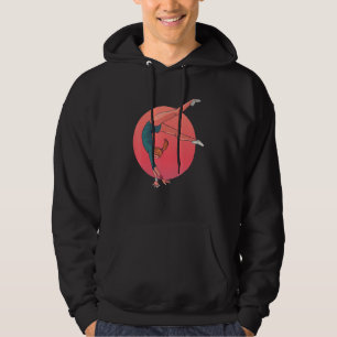 Retro Grafik Turner Turnen Akrobat Akrobatik Hoodie