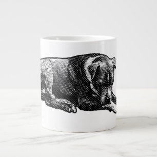 Retro Grain Hund Tasse